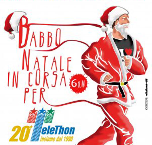 Babbo Natale in corsa per Telethon. Al via le iscrizioni al Mongolfiera